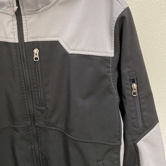 Men’s Black Diamond Double Diamond zip up fleece lined soft shell jacket. Size M - Picture 7 of 16